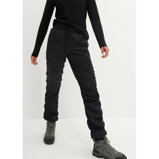 Spodnie trekkingowe funkcjonalne, proste nogawki ze sklepu bonprix w kategorii Spodnie damskie - zdjęcie 170612293