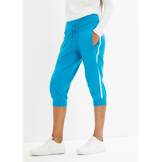 Spodnie sportowe 3/4 z bawełny  (2 pary) ze sklepu bonprix w kategorii Spodnie damskie - zdjęcie 170612662