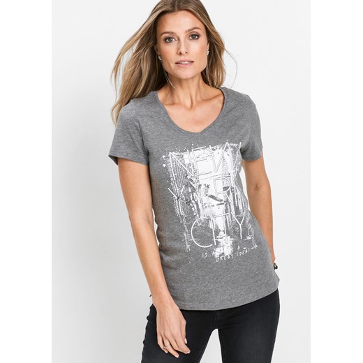 T-shirt ze sklepu bonprix w kategorii Bluzki damskie - zdjęcie 170612943