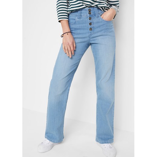 Dżinsy ze stretchem Straight ze sklepu bonprix w kategorii Jeansy damskie - zdjęcie 170613151