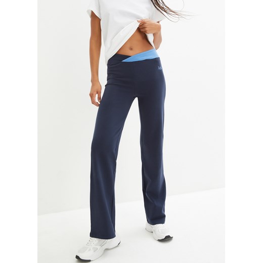 Spodnie sportowe ze stretchem (2 pary), Bootcut ze sklepu bonprix w kategorii Spodnie damskie - zdjęcie 170614420