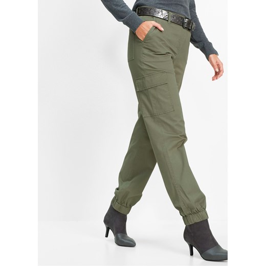 Spodnie bojówki ze sklepu bonprix w kategorii Spodnie damskie - zdjęcie 170614471