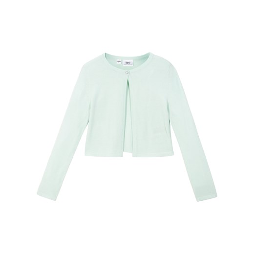 Bolerko dziewczęce dzianinowe na uroczyste okazje 128/134 bonprix