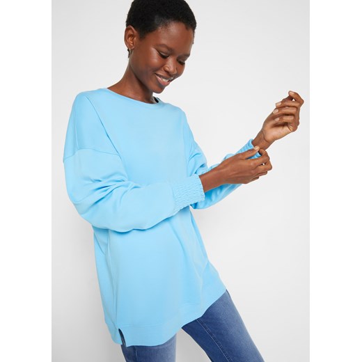 Shirt oversized z długimi rękawami balonowymi ze sklepu bonprix w kategorii Bluzki damskie - zdjęcie 170615164