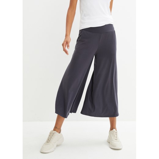 Spodnie culotte, długość do łydki ze sklepu bonprix w kategorii Spodnie damskie - zdjęcie 170615322
