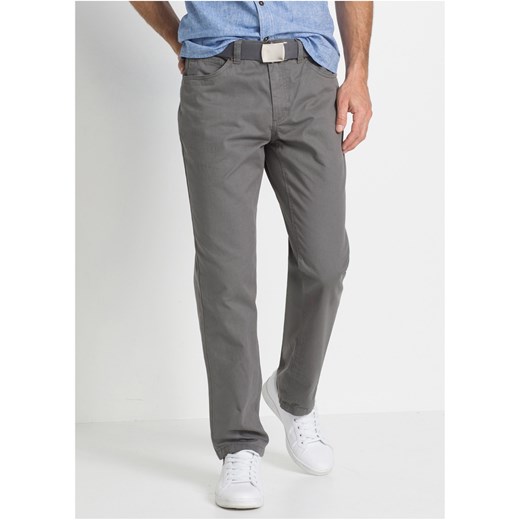 Spodnie Regular Fit Straight ze sklepu bonprix w kategorii Spodnie męskie - zdjęcie 170615632