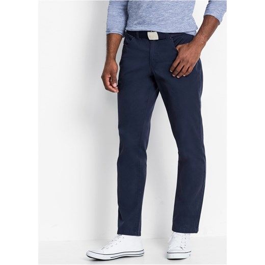 Spodnie Regular Fit Straight ze sklepu bonprix w kategorii Spodnie męskie - zdjęcie 170615633