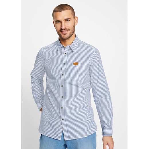 Koszula z długim rękawem ze sklepu bonprix w kategorii Koszule męskie - zdjęcie 170618433