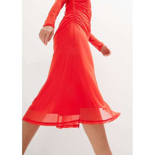 Sukienka shirtowa z nadrukiem 36/38 bonprix