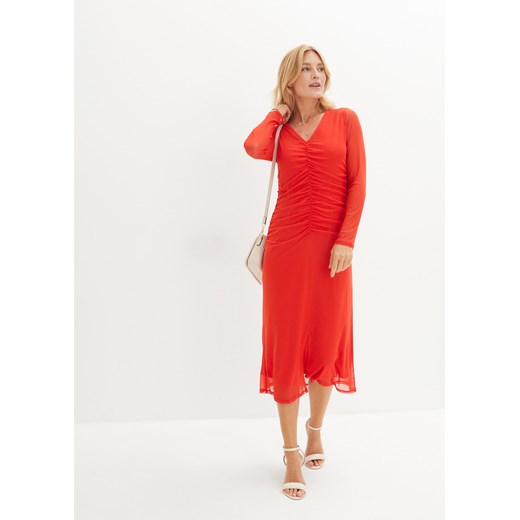 Sukienka shirtowa z nadrukiem 36/38 bonprix