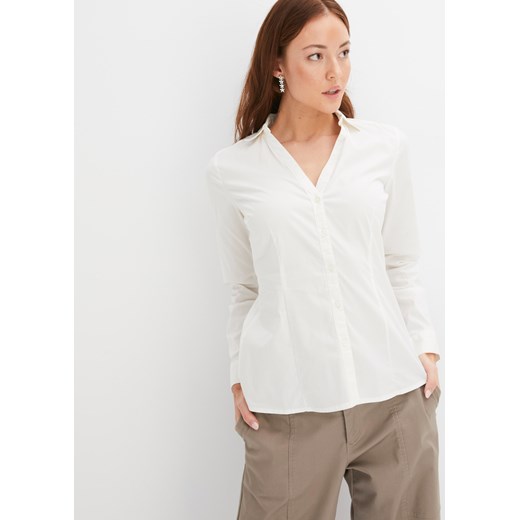 Bluzka ze stretchem ze sklepu bonprix w kategorii Bluzki damskie - zdjęcie 170619432