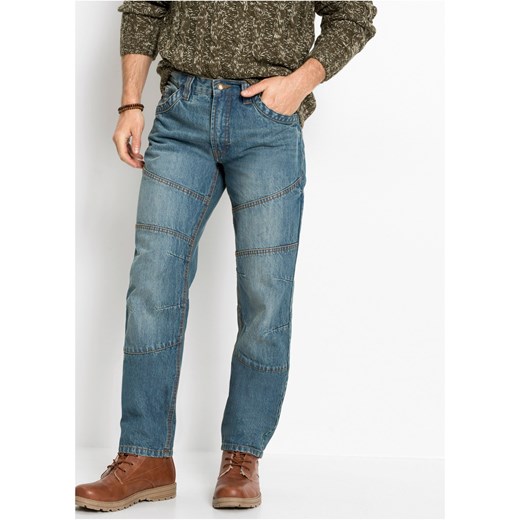 Dżinsy Regular Fit Straight ze sklepu bonprix w kategorii Jeansy męskie - zdjęcie 170619720