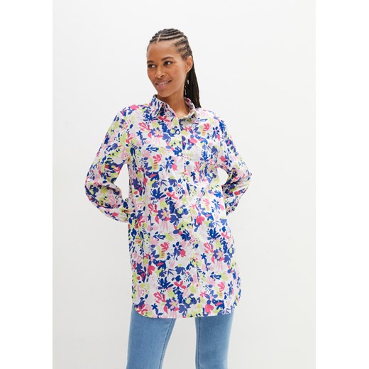 Długa, szeroka bluzka, długi rękaw ze sklepu bonprix w kategorii Koszule damskie - zdjęcie 170620201