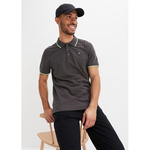 Shirt polo z krótkim rękawem ze sklepu bonprix w kategorii T-shirty męskie - zdjęcie 170620990