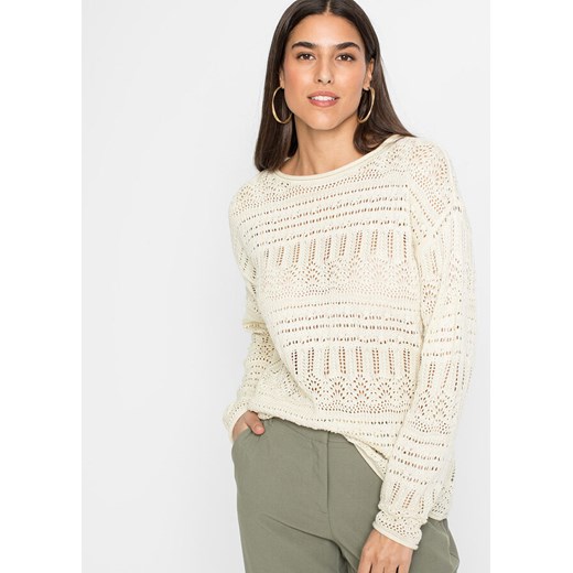 Sweter ze sklepu bonprix w kategorii Swetry damskie - zdjęcie 170622290