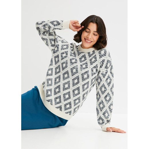 Sweter ze sklepu bonprix w kategorii Swetry damskie - zdjęcie 170622494