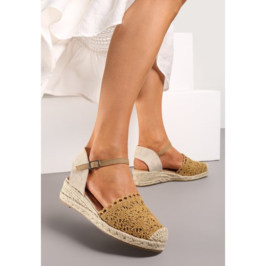 Espadryle damskie Born2be casual tkaninowe