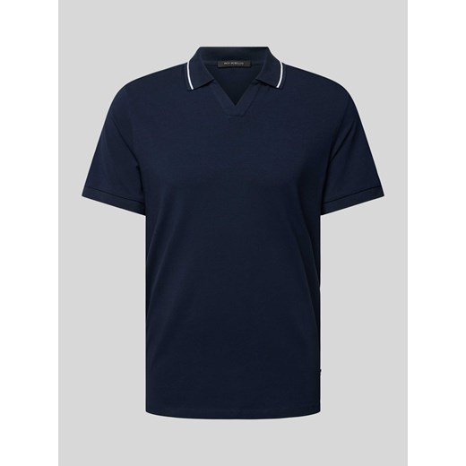 Koszulka polo o kroju regular fit z paskami w kontrastowym kolorze ze sklepu Peek&Cloppenburg  w kategorii T-shirty męskie - zdjęcie 170624294