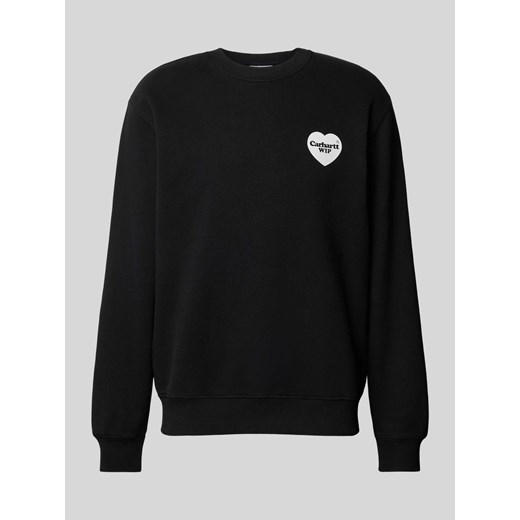 Bluza z nadrukiem z logo model ‘HEART BANDANA’ ze sklepu Peek&Cloppenburg  w kategorii Bluzy męskie - zdjęcie 170624304