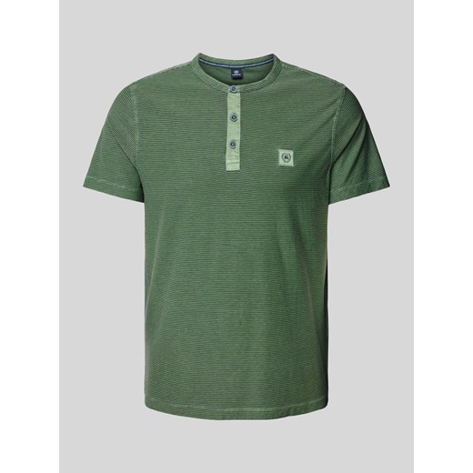 T-shirt z dekoltem serafino ze sklepu Peek&Cloppenburg  w kategorii T-shirty męskie - zdjęcie 170624343