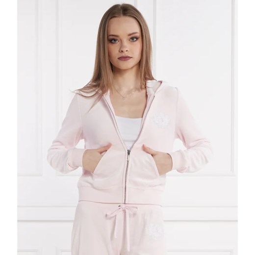 Juicy Couture Bluza HERITAGE DOG CREST ROBYN | Slim Fit Juicy Couture L wyprzedaż Gomez Fashion Store