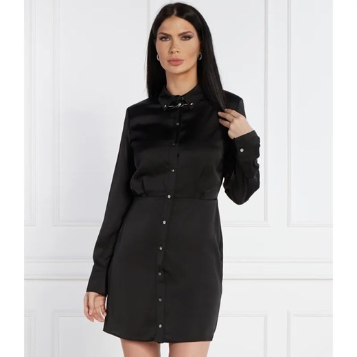 Karl Lagerfeld Satynowa sukienka charm ze sklepu Gomez Fashion Store w kategorii Sukienki - zdjęcie 170624484