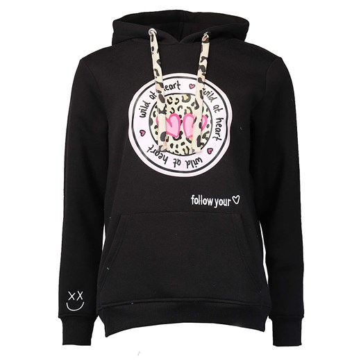 Zwillingsherz Bluza &quot;Kelly&quot; w kolorze czarnym Zwillingsherz L/XL Limango Polska wyprzedaż