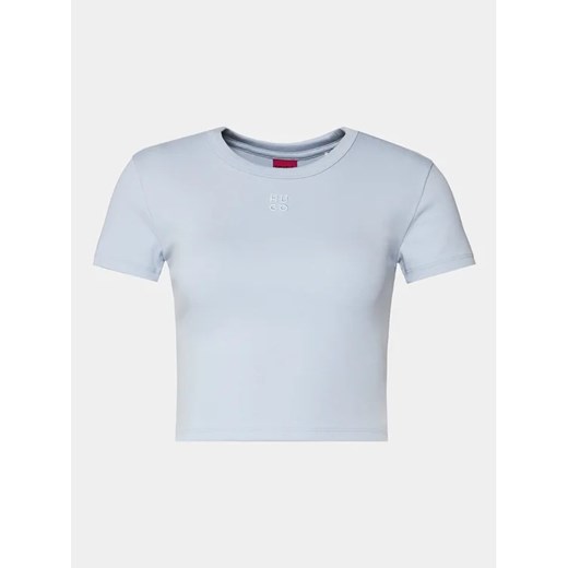 Hugo T-Shirt Delanor 50512000 Niebieski Slim Fit XL MODIVO