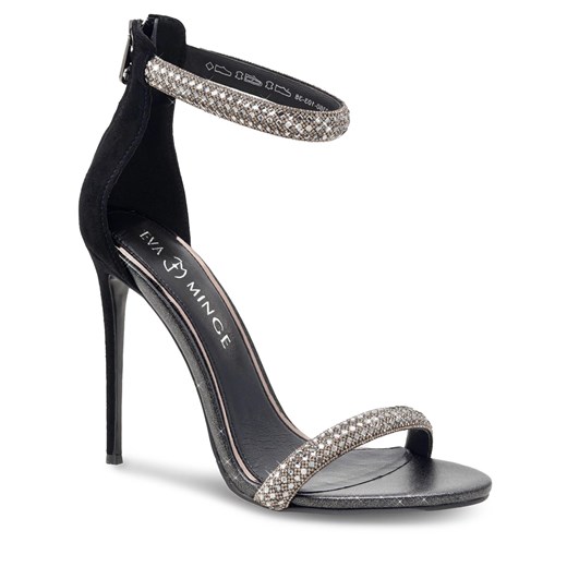 Sandały Eva Minge MARGUERITE-2360-103 Black 37 eobuwie.pl