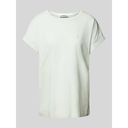 T-shirt z wyhaftowanym logo model ‘IDAARA’ ze sklepu Peek&Cloppenburg  w kategorii Bluzki damskie - zdjęcie 170634464