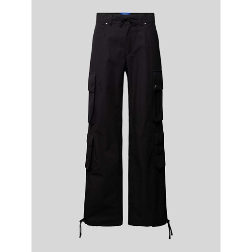 Spodnie cargo z detalem z logo model ‘Island Defender’ ze sklepu Peek&Cloppenburg  w kategorii Spodnie męskie - zdjęcie 170634561