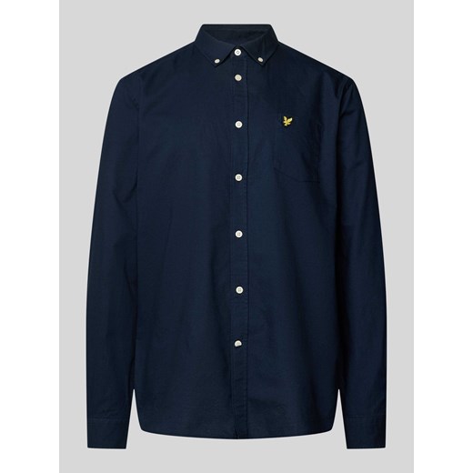 Koszula casualowa w jednolitym kolorze ze sklepu Peek&Cloppenburg  w kategorii Koszule męskie - zdjęcie 170634674