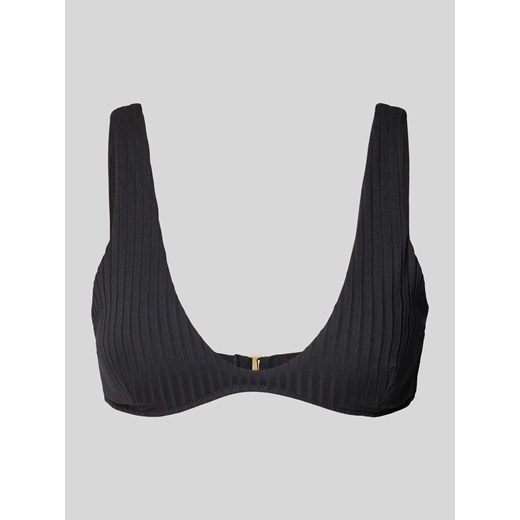 Top bikini z fakturowanym wzorem ze sklepu Peek&Cloppenburg  w kategorii Stroje kąpielowe - zdjęcie 170634941