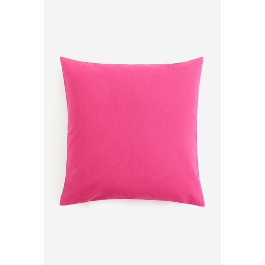 H & M - Bawełniana poszewka na poduszkę - Różowy H & M 50x50 H&M