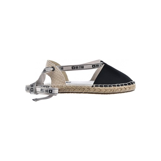 Espadryle damskie BIG STAR tkaninowe płaskie 