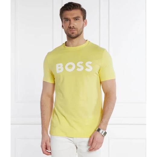 BOSS ORANGE T-shirt Thinking 1 | Regular Fit ze sklepu Gomez Fashion Store w kategorii T-shirty męskie - zdjęcie 170638931
