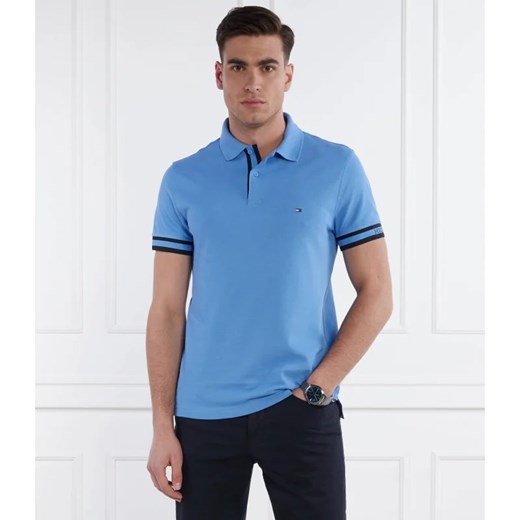 Tommy Hilfiger Polo MONOTYPE CUFF | Slim Fit ze sklepu Gomez Fashion Store w kategorii T-shirty męskie - zdjęcie 170638932