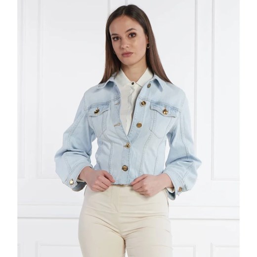Pinko Kurtka jeansowa BOB GIUBBINO | Cropped Fit ze sklepu Gomez Fashion Store w kategorii Kurtki damskie - zdjęcie 170639413