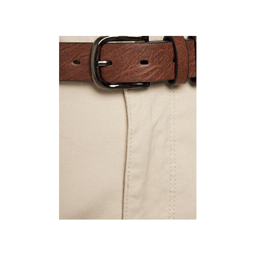 INDICODE Spodnie materiałowe Gower 65-159 Szary Regular Fit 29_32 MODIVO