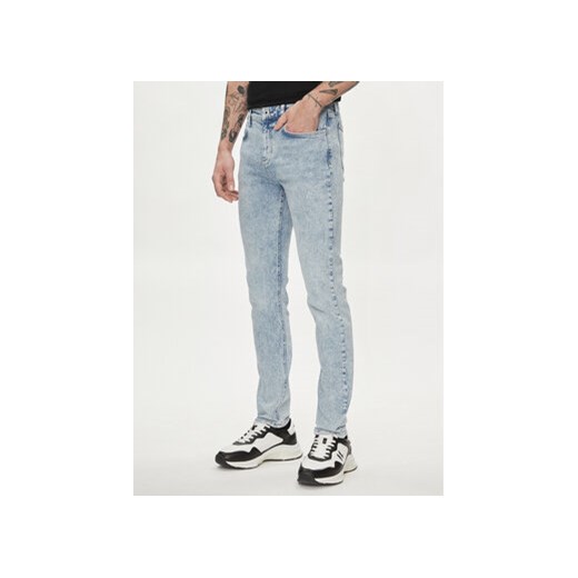 Karl Lagerfeld Jeans Jeansy 241D1100 Niebieski Skinny Fit ze sklepu MODIVO w kategorii Jeansy męskie - zdjęcie 170640564