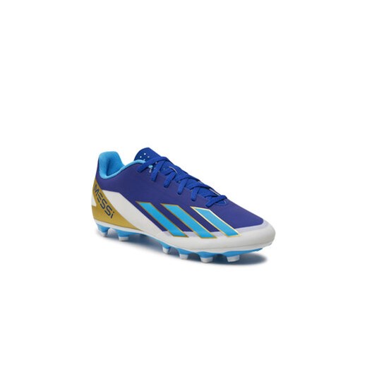 adidas Buty X Crazyfast Messi Club Flexible Ground Boots ID0724 Niebieski 40_23 MODIVO