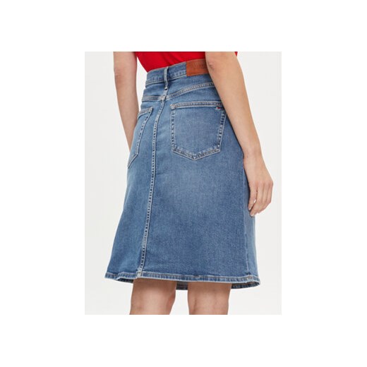 Tommy Hilfiger Spódnica jeansowa Melany WW0WW42881 Niebieski Regular Fit Tommy Hilfiger 42 MODIVO