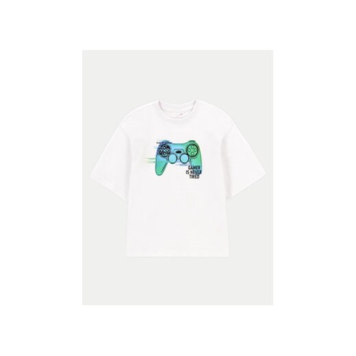 Coccodrillo T-Shirt WC4143202GBK Biały Regular Fit ze sklepu MODIVO w kategorii T-shirty chłopięce - zdjęcie 170641084