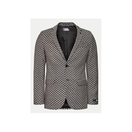 KARL LAGERFELD Marynarka 155200 542115 Czarny Slim Fit Karl Lagerfeld 56 MODIVO