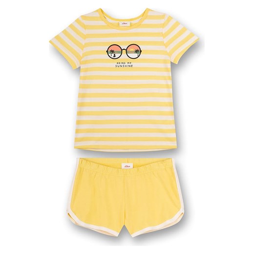Żółta piżama dziecięce S.Oliver 