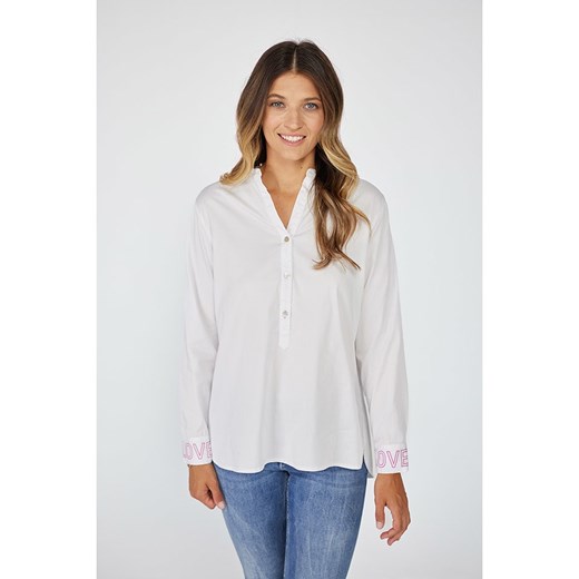 LIEBLINGSSTÜCK Bluzka w kolorze białym ze sklepu Limango Polska w kategorii Koszule damskie - zdjęcie 170641820