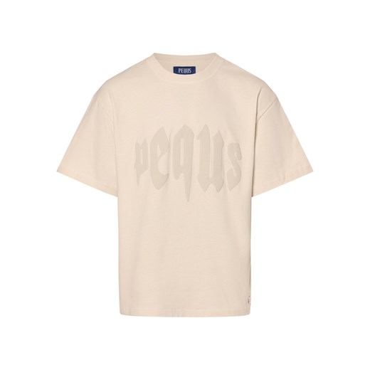 PEQUS Koszulka męska Mężczyźni Bawełna écru nadruk ze sklepu vangraaf w kategorii T-shirty męskie - zdjęcie 170642502
