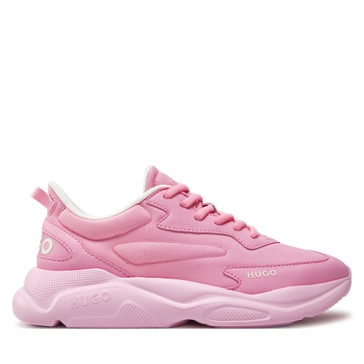 Sneakersy Hugo Leon Runn Cvpuw 50512717 Pink 666 ze sklepu eobuwie.pl w kategorii Buty sportowe damskie - zdjęcie 170643091