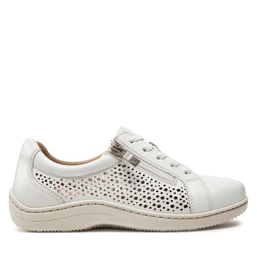 Sneakersy Caprice 9-23554-42 White Nappa 102 ze sklepu eobuwie.pl w kategorii Półbuty damskie - zdjęcie 170643683