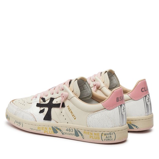 Sneakersy Premiata Bsktclad BSKT CLAYD VAR 6783 Offwhite Premiata 38 eobuwie.pl